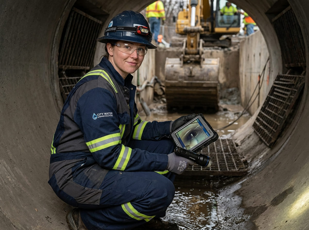 Sewer Line Inspection & Replacement in Miles